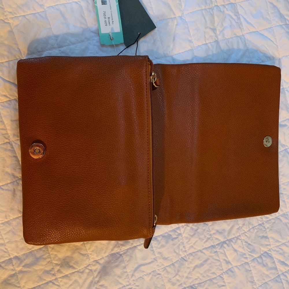 Street level vegan leather bag